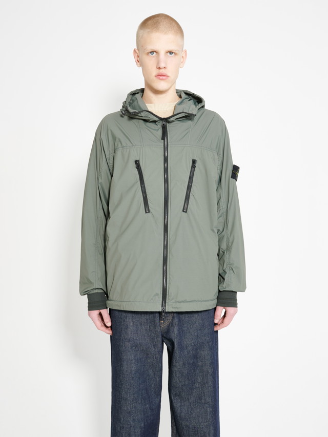 Dzsekik Stone Island Packable Jacket Zöld | 801540425 V0059