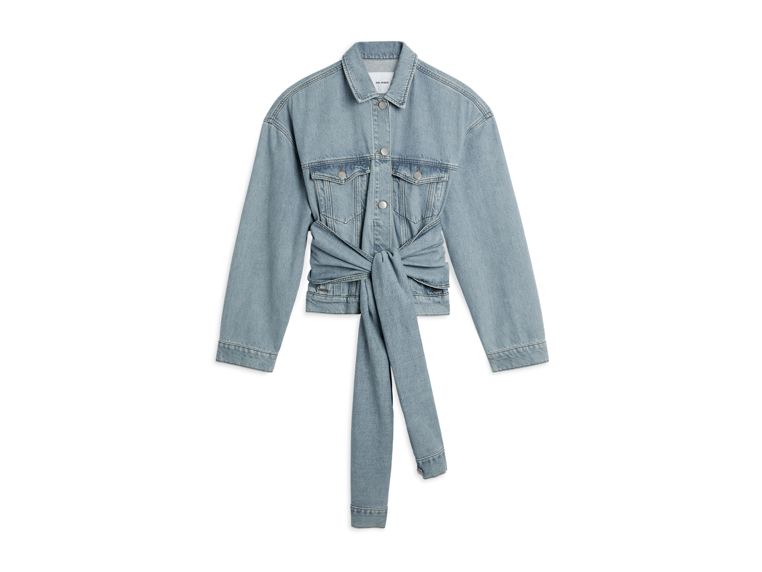 Dzsekik AXEL ARIGATO Hydra Tie-Front Jacket Kék | A2164001, 1