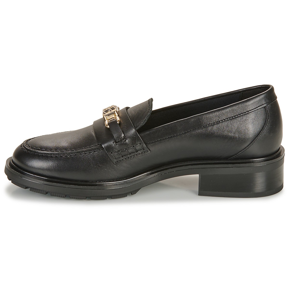 Ruházat Tommy Hilfiger Loafers / Casual Shoes TH HARDWARE LOAFER Fekete | FW0FW07765-BDS, 0