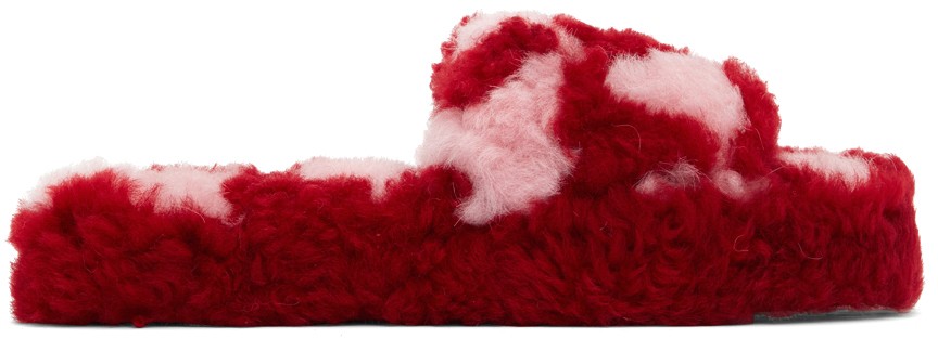 Sneakerek és cipők Bottega Veneta Teddy Sandals "Red Pink" 
Piros | 690543 V1KV0, 0