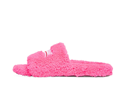 Sneakerek és cipők Balenciaga Furry Slide "Pink" W Rózsaszín | 654261WBDZ05096