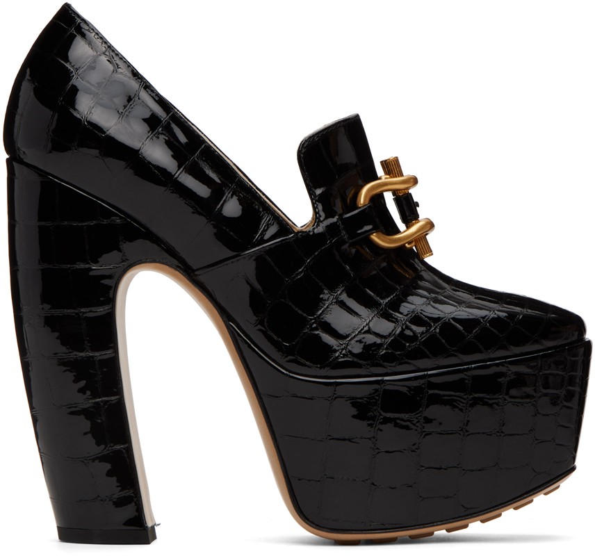 Sneakerek és cipők Bottega Veneta Mostra Pump Heels "Black" Fekete | 729724 V2DW0, 0