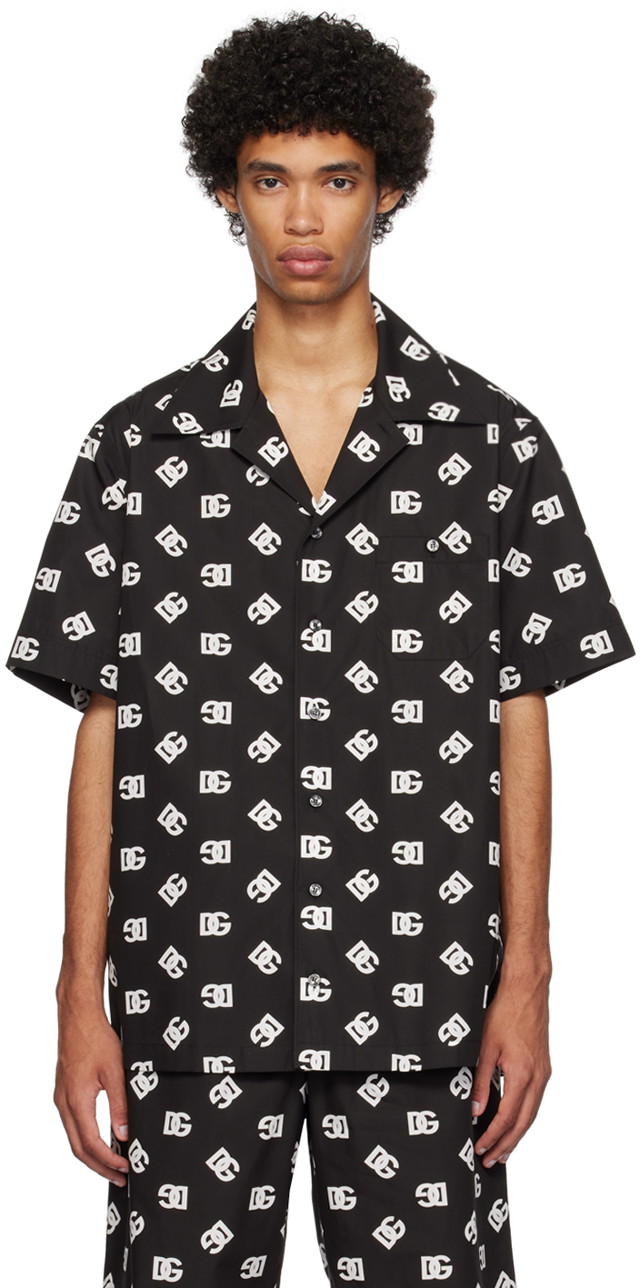 Black Monogram Shirt