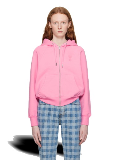 Sweatshirt AMI Hoodie Rózsaszín | USW404.747