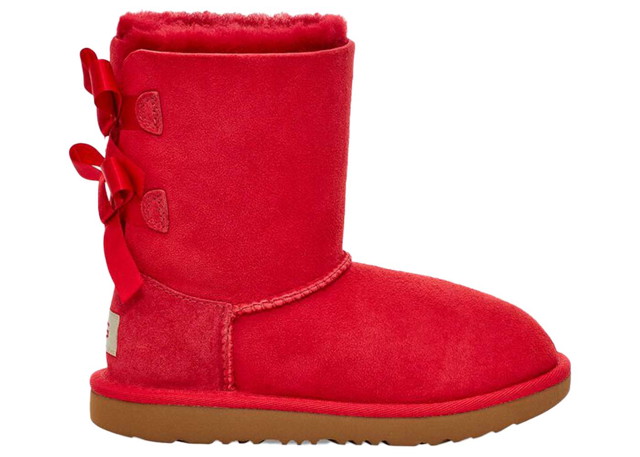 Ruházat UGG Bailey Bow II Boot Ribbon Red (Toddler) 
Piros | 1017394T-RBRD