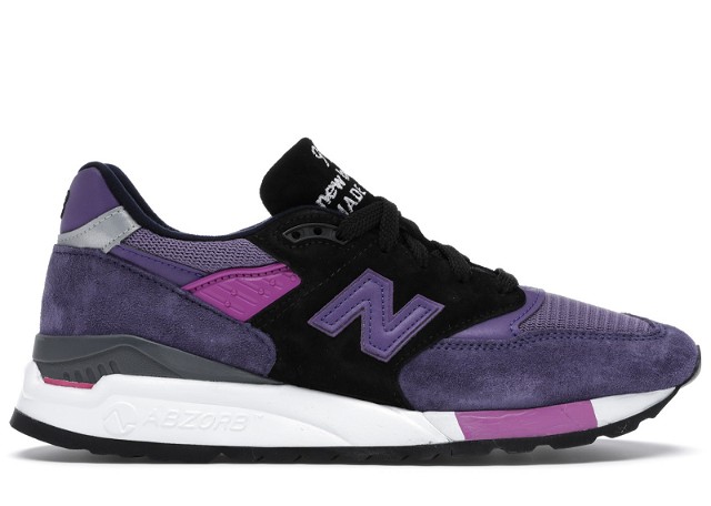 Sneakerek és cipők New Balance 998 "Purple Black" Orgona | M998BLD