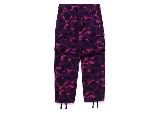 Nadrág BAPE BAPE Color Camo 6 Pocket Pants Purple Orgona | 1J80-152-015