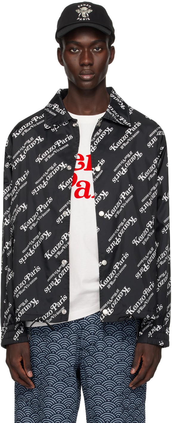 Dzsekik KENZO Paris VERDY Edition Jacket Fekete | FE55BL1639NU, 0