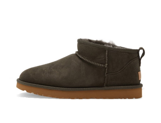 Sneakerek és cipők UGG Kožené sněhule W Classic Ultra Mini zelená barva Zöld | 1116109.SLA