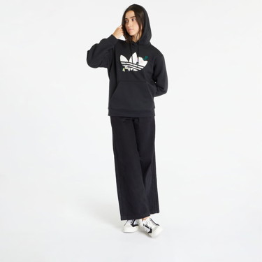 Sweatshirt adidas Originals Flower Embroidery Hoodie Fekete | ii3179, 4