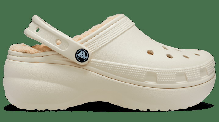 Sneakerek és cipők Crocs Classic Platform Lined Clogs W Bézs | 207938-2Y2, 0