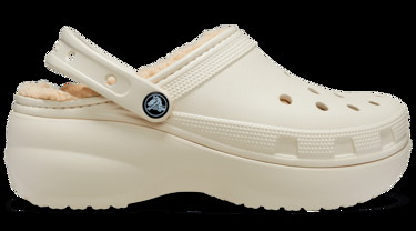 Sneakerek és cipők Crocs Classic Platform Lined Clogs W Bézs | 207938-2Y2, 0