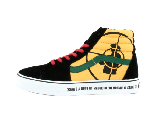 Sneakerek és cipők Vans Sk8-Hi Supreme Public Enemy Black Yellow Sárga | 5781576