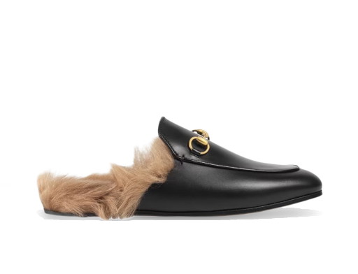 Sneakerek és cipők Gucci Princetown Slipper Fekete | 397749 DKHH0 1063