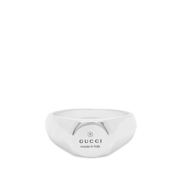 Gyűrűk Gucci Trademark Band Ring 5mm Fémes | YBC782839001010