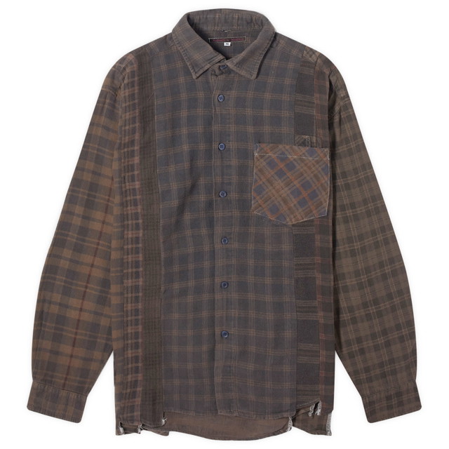 Ing Needles 7 Cuts Over Dyed Flannel Szürke | OT301-C