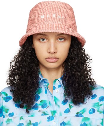 Marni Embroidered Bucket Hat CLMC0067S1 UAC004