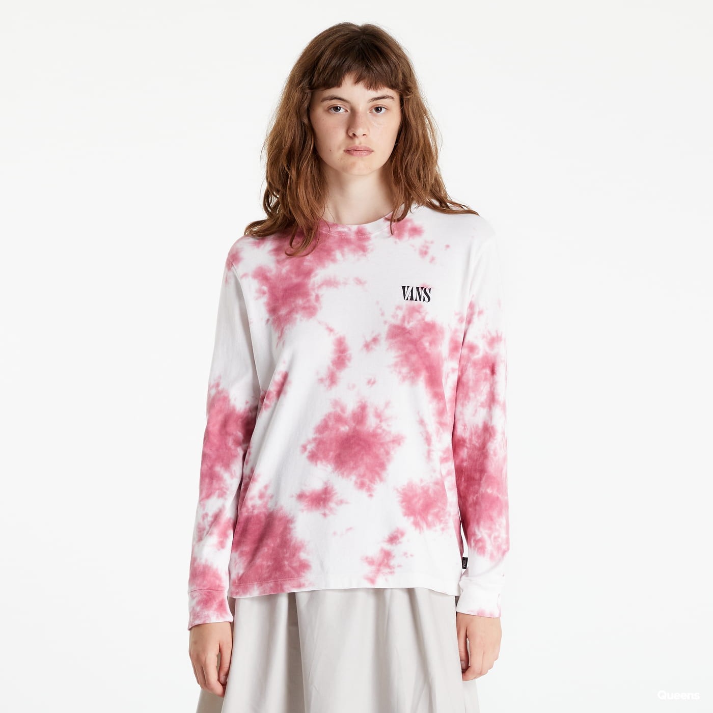 Póló Vans Oval Wash Wine T-Shirt Rózsaszín | VN0A7YUKBEL1, 0