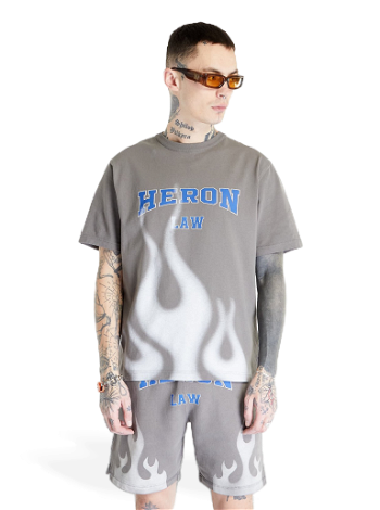 HERON PRESTON Heron Law Flames Short Sleeve Tee HMAA032S23JER0070901
