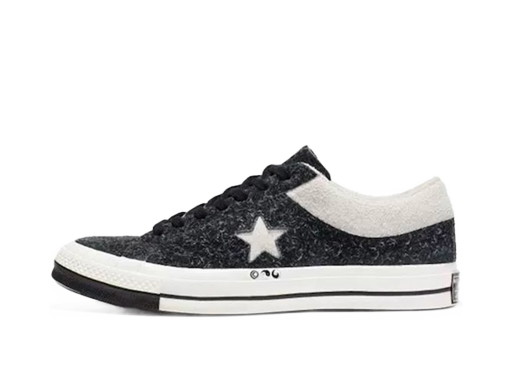 Sneakerek és cipők Converse One Star Ox CLOT Black White Fekete | 159248C