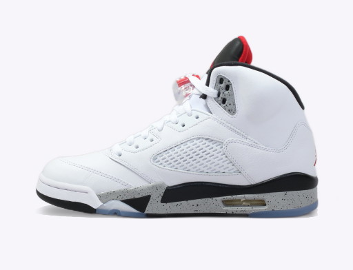 Sneakerek és cipők Jordan Air Jordan 5 Retro ''White Cement'' GS Fehér | 440888-104