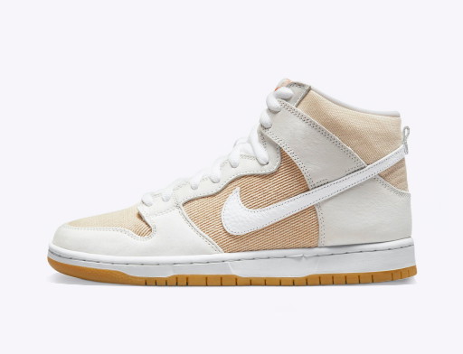 Sneakerek és cipők Nike SB Dunk High Pro ISO Orange Label "Unbleached Natural" Bézs | DA9626-100