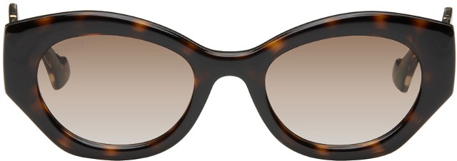 Napszemüveg Gucci Brown Geometric Sunglasses Barna | GG1553S