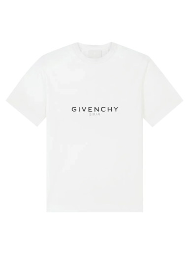 Póló Givenchy Reverse Slim Fit T-Shirt Fehér | BM71653Y6B 100