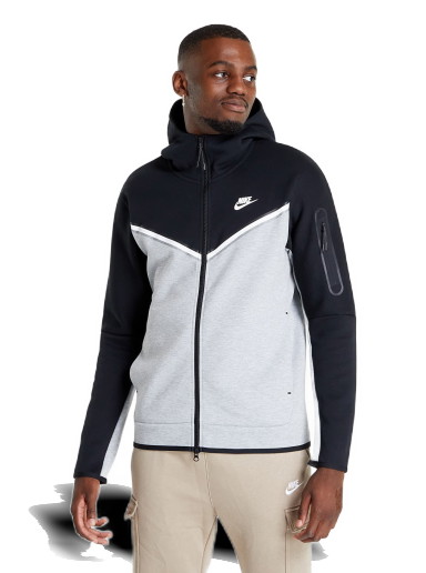 Sweatshirt Nike Tech Fleece Hoodie Full-Zip Fekete | CU4489-016
