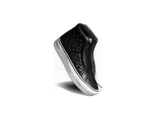 Sneakerek és cipők Vans x Karl Lagerfeld Sk8-Hi Laceless Platform Chain/ K Quilt Fekete | VN0A3DQ7OEL