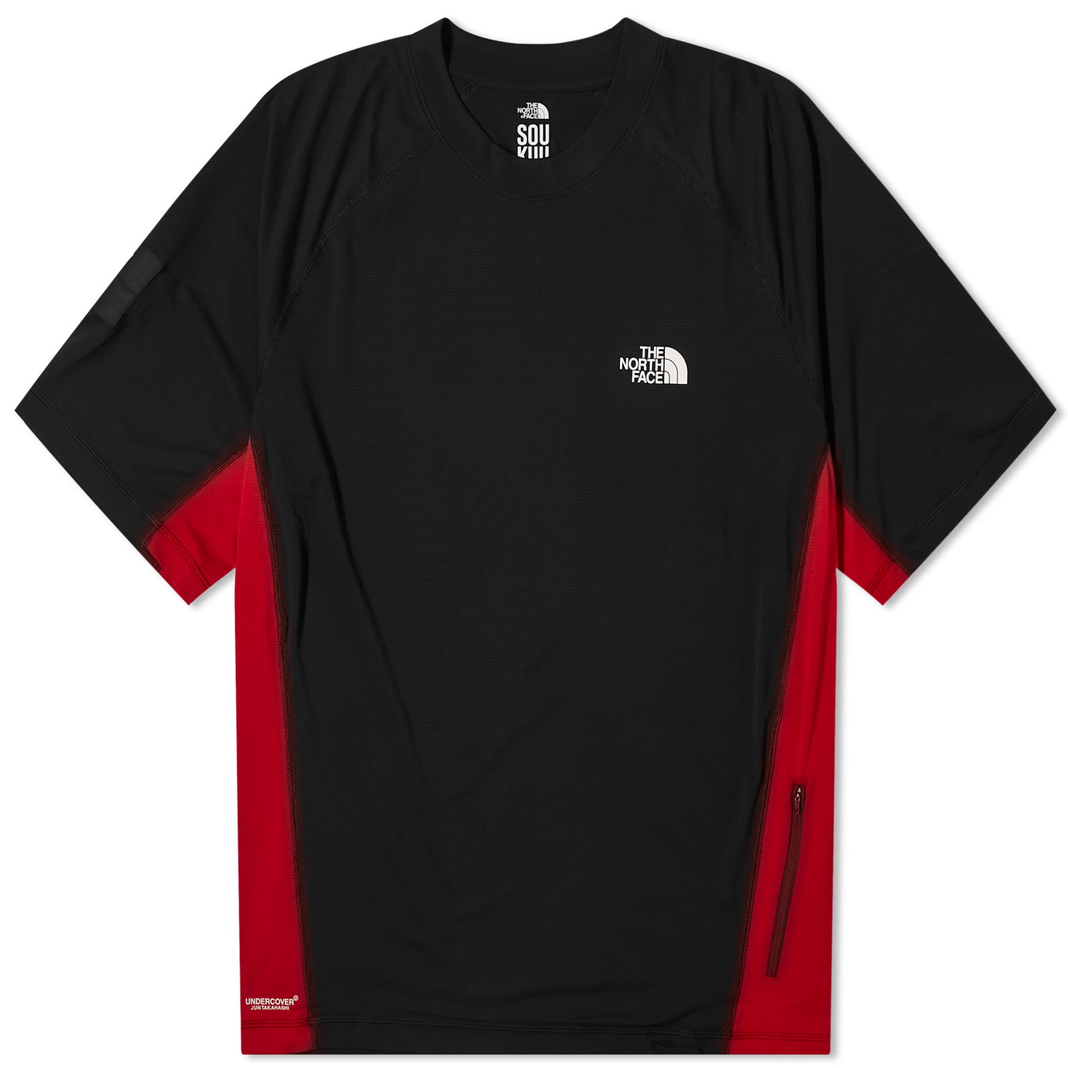 Póló The North Face Undercover x Performance T-Shirt in Chili Pepper Red &Tnf Black Fekete | NF0A87UJVOL, 0