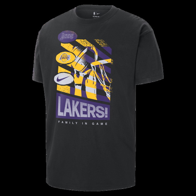 Póló Nike NBA Los Angeles Lakers Courtside Fekete | HF0882-010
