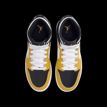 Sneakerek és cipők Jordan Air Jordan 1 Mid "Yellow Ochre" GS Sárga | DQ8423-701, 2