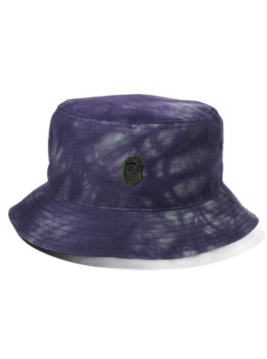 Kalapok BAPE Tie Dye One Point Bucket Hat Orgona | 1I80-181-003