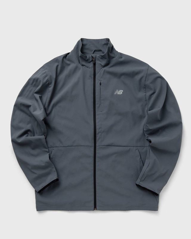 Széldzsekik New Balance Athletics Stretch Woven Jacket Szürke | MJ41062-GT