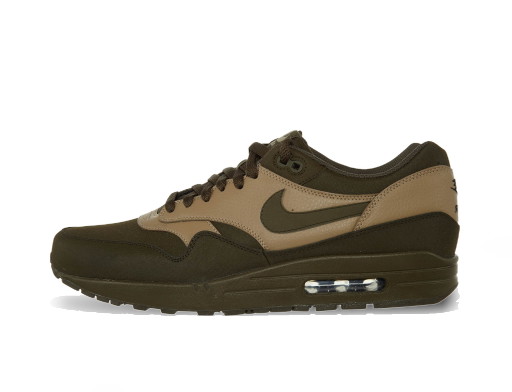 Sneakerek és cipők Nike Air Max 1 Ltr Premium Dark Loden/Dark Loden-Dsrt Cm-Black Barna | 705282-300