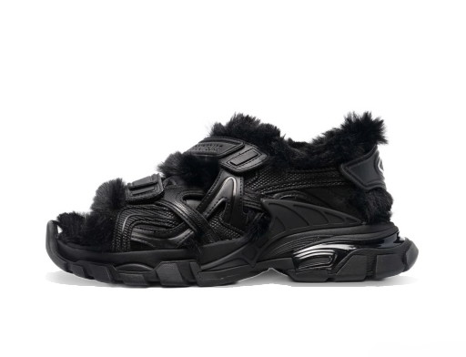 Sneakerek és cipők Balenciaga Track Sandal Black W Fekete | 668560W3CQ31000