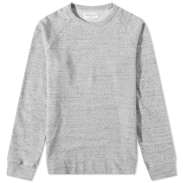 Pulóver Officine Générale Rudy Light Sweater "Mid Htr Grey" Szürke | S23MSWT255