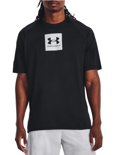 Póló Under Armour Tech™ Print Fill Tee Fekete | 1380785-001