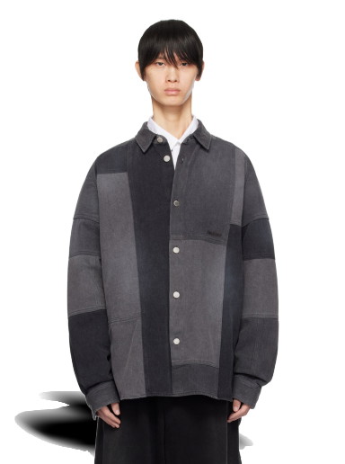 Ing Ambush Patchwork Denim Shirt Szürke | BMYD003F23DEN0011200