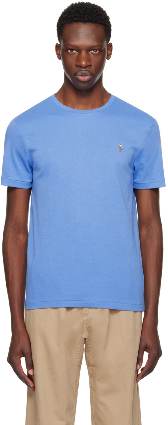 Póló Polo by Ralph Lauren Blue Classic Fit T-Shirt Kék | 710740727076, 0