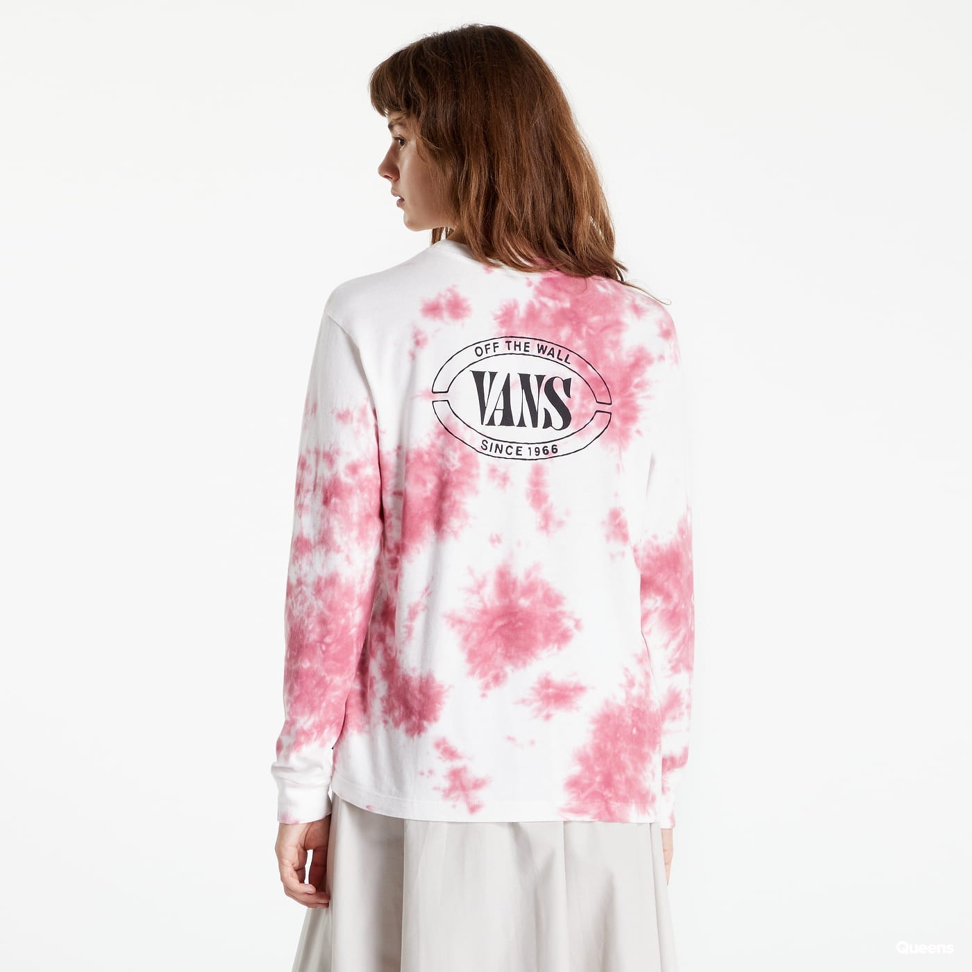 Póló Vans Oval Wash Wine T-Shirt Rózsaszín | VN0A7YUKBEL1, 1