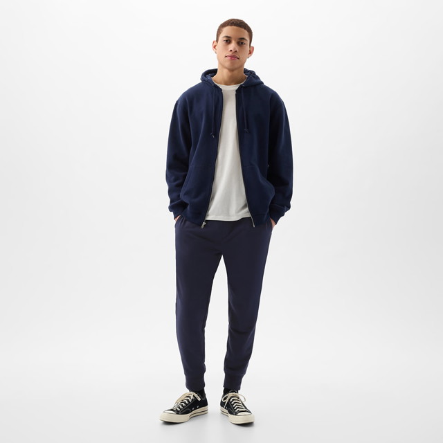 French Terry Logo Joggers Tapestry Navy