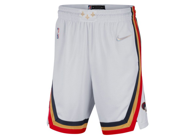 Rövidnadrág Nike New Orleans City Edition Pelicans Shorts White Fehér | DB4143-100