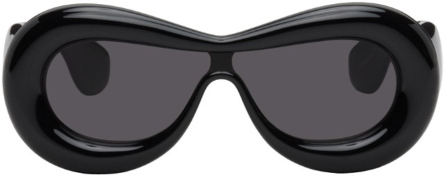 Black Inflated Sunglasses