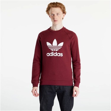 Sweatshirt adidas Originals Crew Shared Burgundia | IA4856, 0