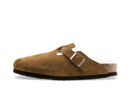 Sneakerek és cipők Birkenstock Boston Shearling Suede Barna | 1001140/1001141