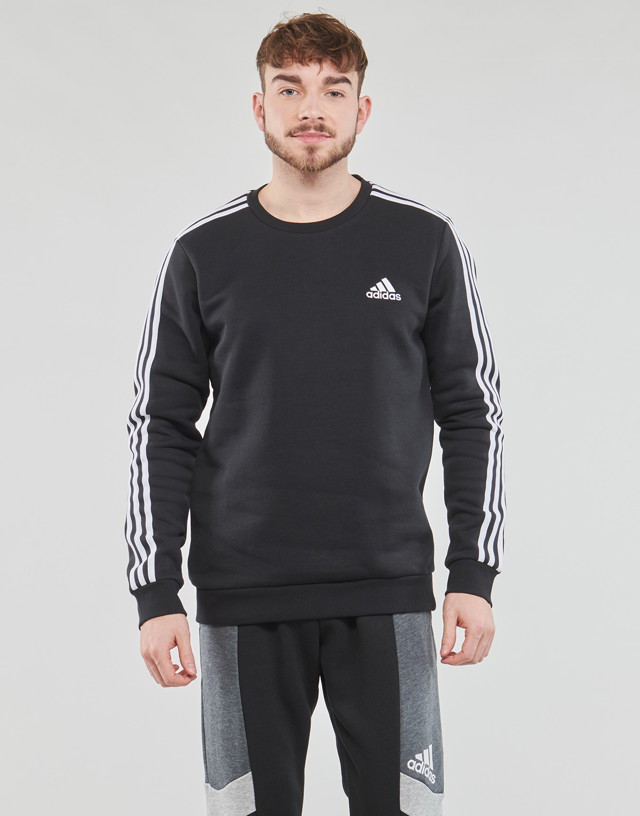 Essentials Fleece 3-Stripes Sweatshirt