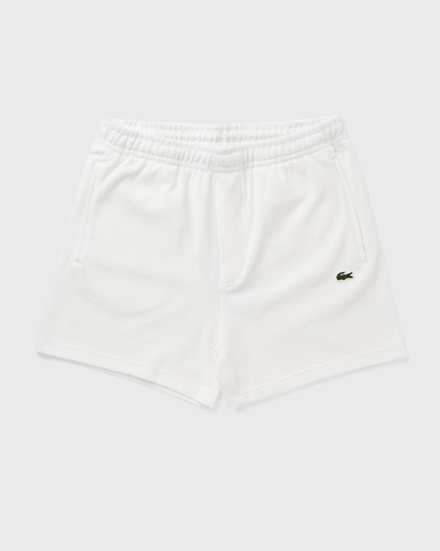 Rövidnadrág Lacoste Regular Fit Terry Knit Paris Shorts Fehér | GH7520-70V