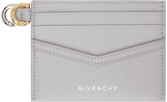 Pénztárca Givenchy Voyou Card Holder Szürke | BB60LPB1Q7050